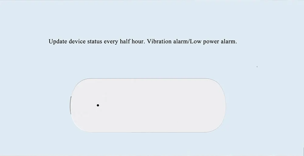 Zigbee Smart Vibration Sensor Detection,Tuya Smart Life APP Notification,Real-Time Motion Shock Security Alarm,History Record