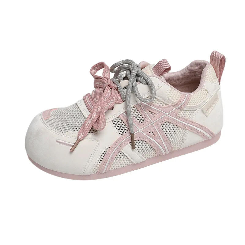 

2026 Women's Summer Colorful Breathable Sports Shoes Leisure Height Increasing Versatile Board Street Shooting Shoes