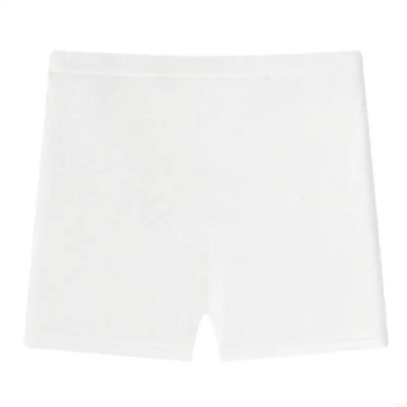 Y88D شورت دعم الحمل للأمهات، حزام خصر مرن، قماش ناعم قابل للتمدد، حزام قابل للتعديل، ملابس داخلية للأم الحامل