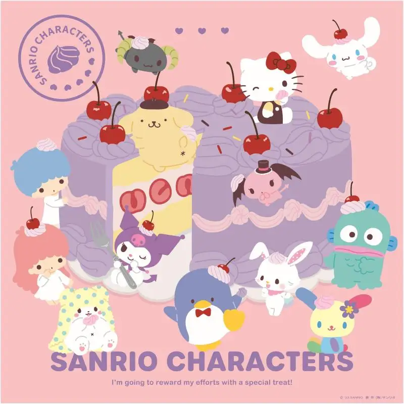 Sanrio Character Card Holder Wish Me Mell Tuxedosam Hangyodon Marumofubiyori Cake Figure Handle Star Love Bean Goo Card Holder