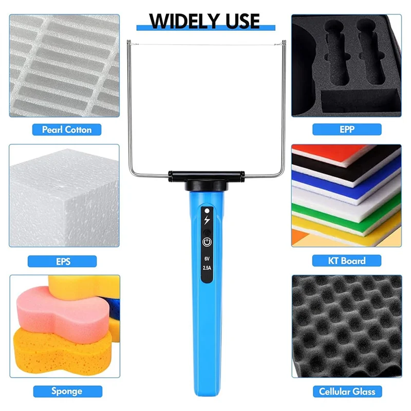 

CHCH Hot Wire Knife Foam Cutter Tool Set 4-In-1 Foam Cutter Electric Foam Cutting Tool With 4 Cutting Machine Pen, US Plug