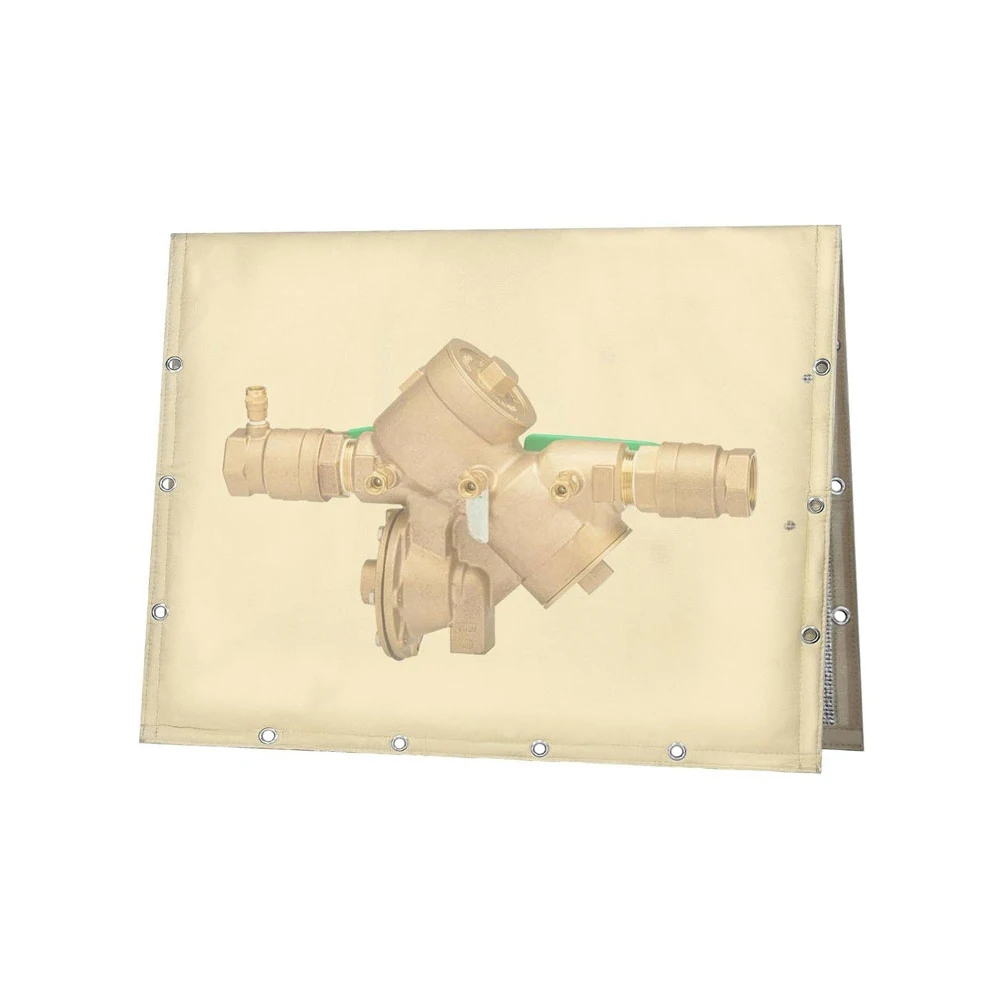 Insulated Freeze Protection Cover for 20x16 Outdoor Pumps and Pressure Relief Valves with All-Weather Oxford Fabric