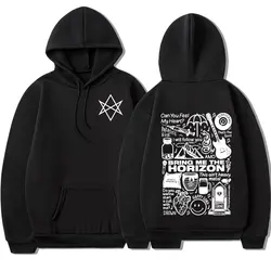 BringMe TheHorizon Hoodies BMTH Heavy Metal Rock Band Sweatshirts Men Women Fashion Vintage Long Sleeve Pullovers Streetwear