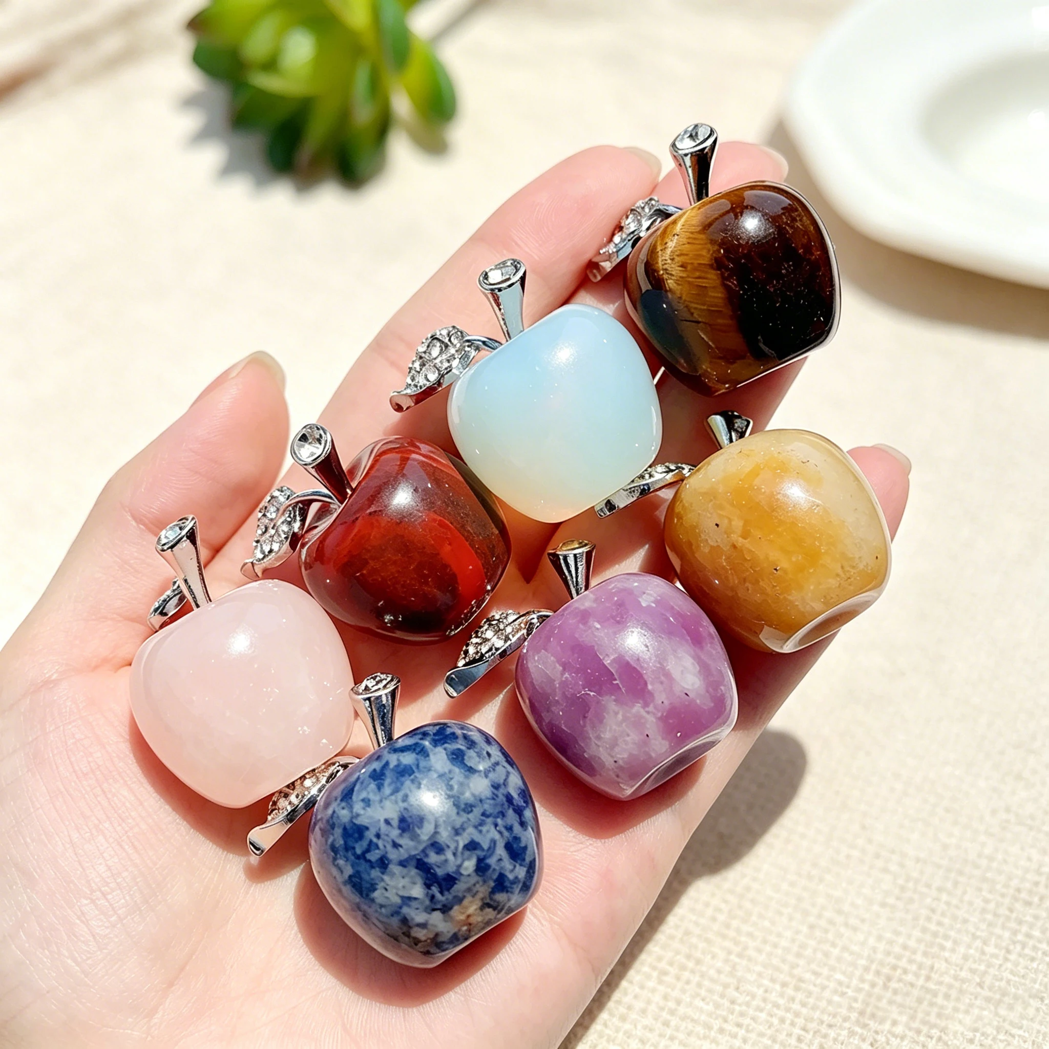 2Pcs Gift Set Natural Amethyst - огляд і ціна Home Office Gif