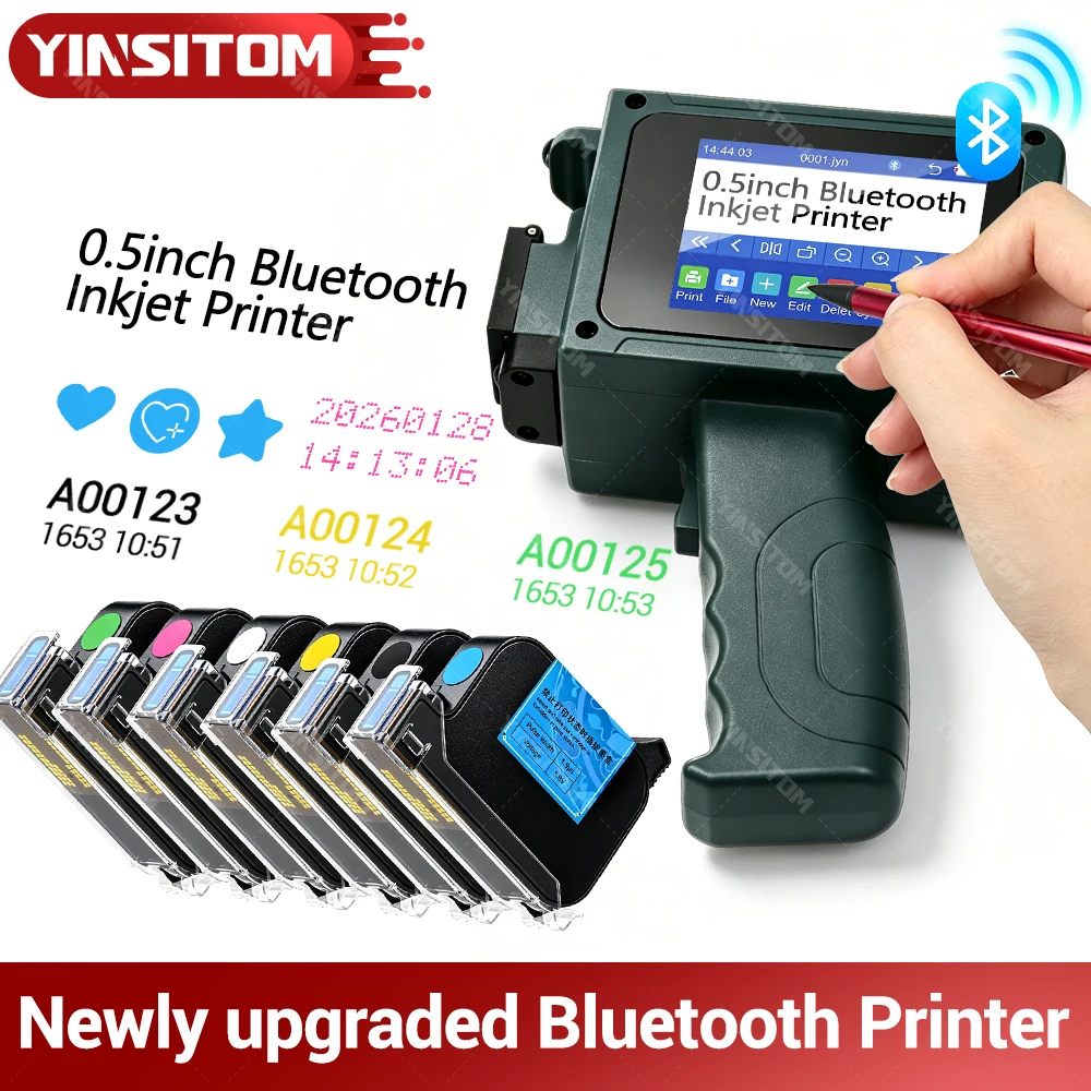 Commercial Printing Ink - Newly Upgraded 0.5Inch 12.7mm Inkjet Transfer