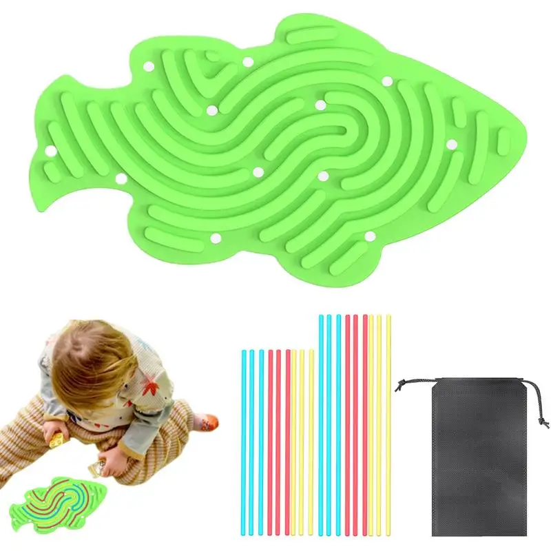 

Sensory Activity Board Activity Board Flexible Calming Toy Relax Body And Mind Children Indoor Outdoor Sensory Board For