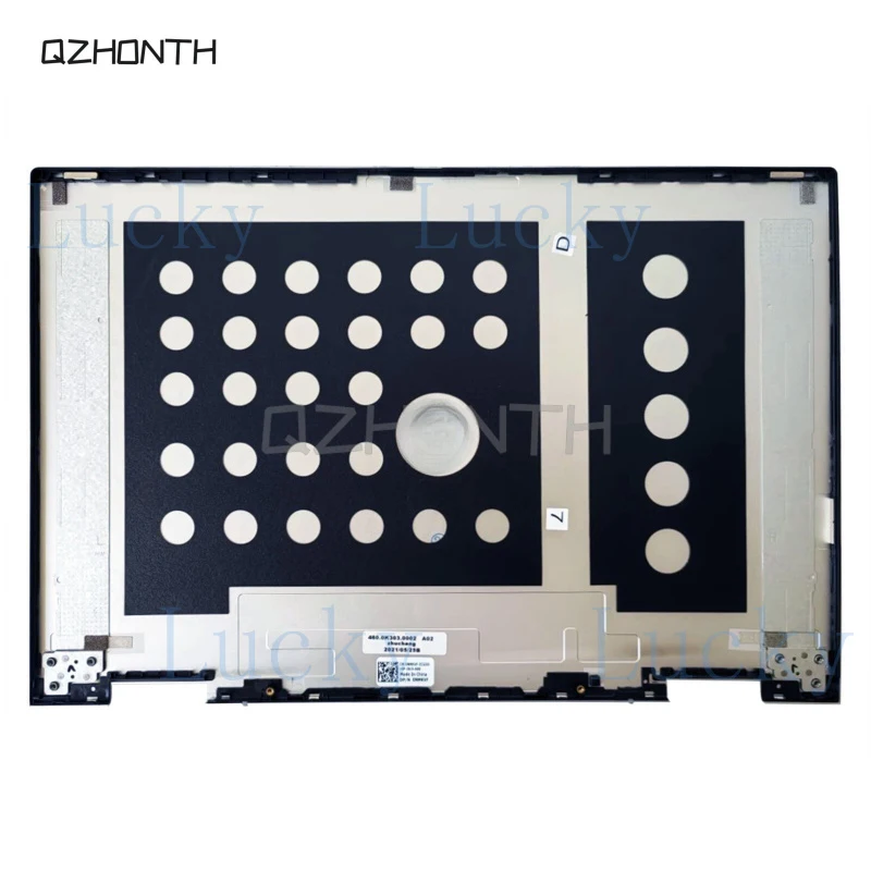 

f New For Dell Inspiron 7500 7506 2-in-1 LCD Back Cover Silver 0NMKVF NMKVF 15.6"