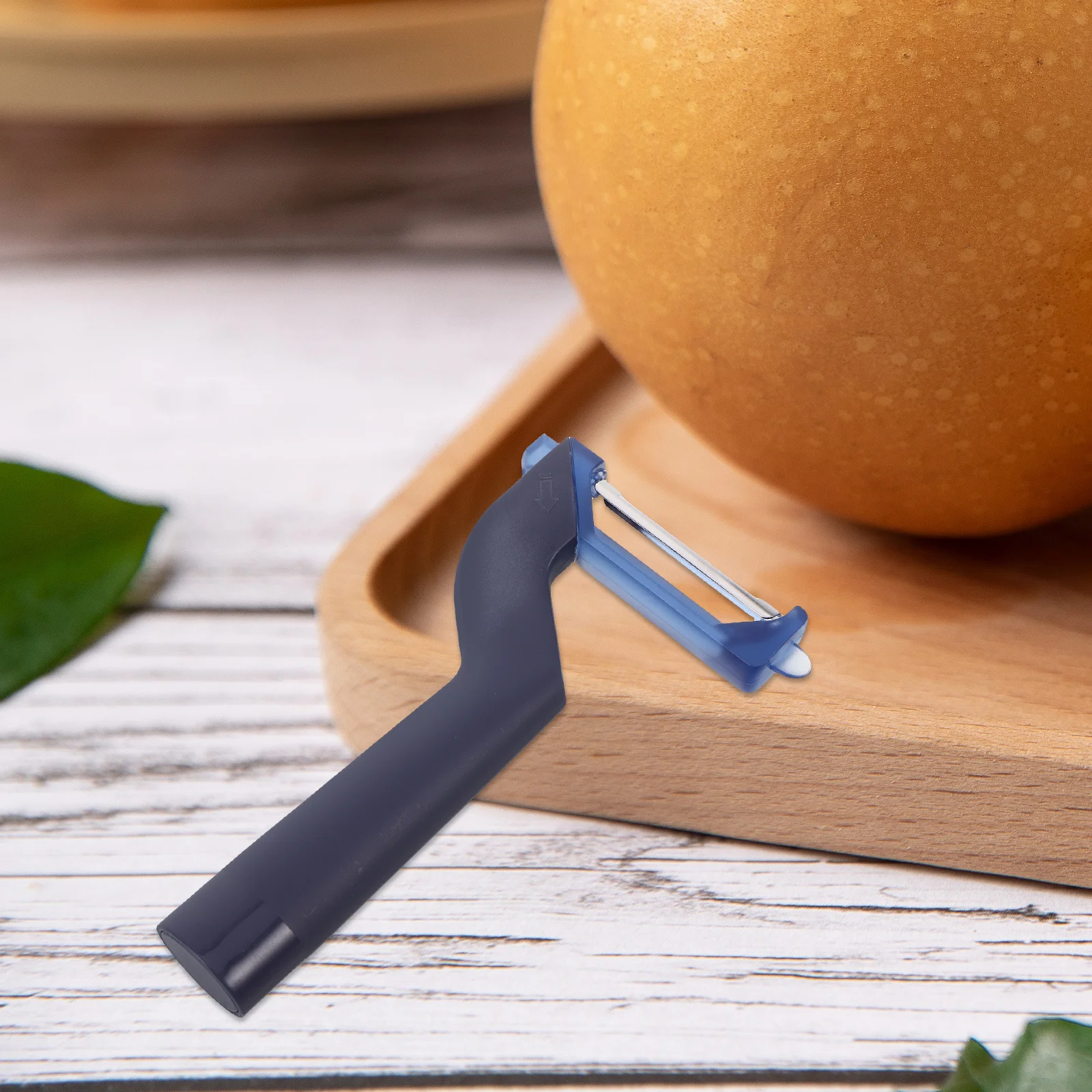 

1pcs Vegetable Peeler Stainless Steel 2-In-1 Adjustable For Carrot Cucumber Mango Potato Fruit Veggie Scraper Kitchen Tool