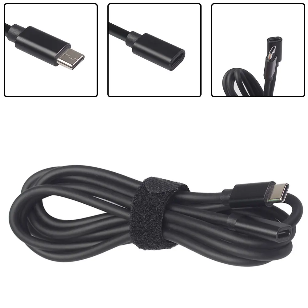 Type C Charging Cable PD USB C Connector Extension Cable Male To Female All Copper Conductors Quality Practical