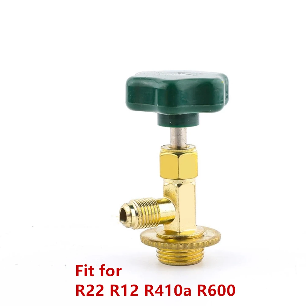 1PC Dispensing Valve Bottle Opener 1/4 SAE Connector Mayitr Refrigerant Bottle Can Tap for R12 R22 R6000a R134a R410a Gas image 5