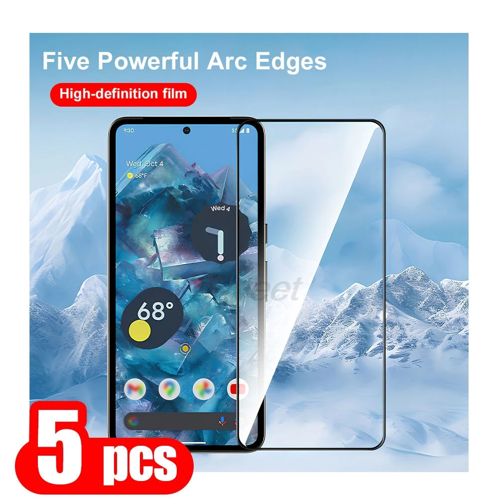 

1-5PCS HD Anti-Shatter Screen Protector For Google Pixel 10 9 10 Pro XL 9 Pro8 8A 7A 6A 9A 6 7 Anti-Scratch Tempered Glass Clear