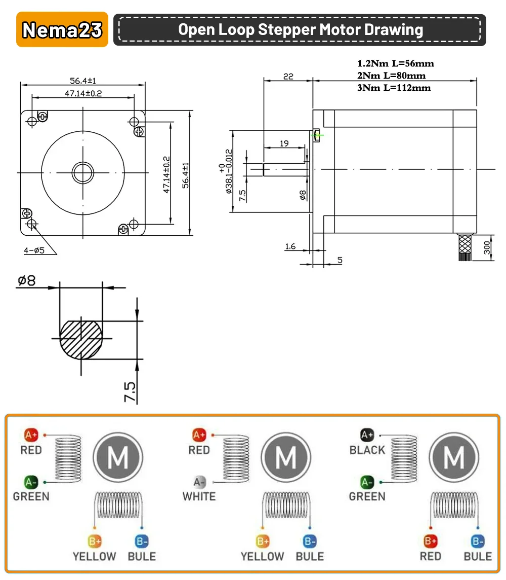 Imagem -06 - Motor Deslizante Tabela Kit Guia Linear Trilho Eixo Óptico Slide Stage Cnc Workbench Eixo Xyz Perfil de Alumínio Tabela Dc24v Nema23