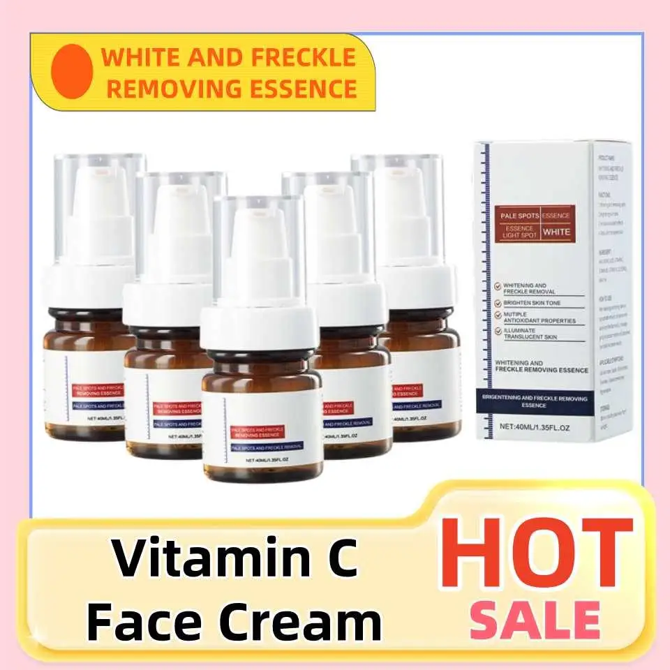 1/2/3/5Pcs Vitamin C for Face Cream Firming Facial Cream Pigments Dark Spots Relieve Lightening Skin Care Products