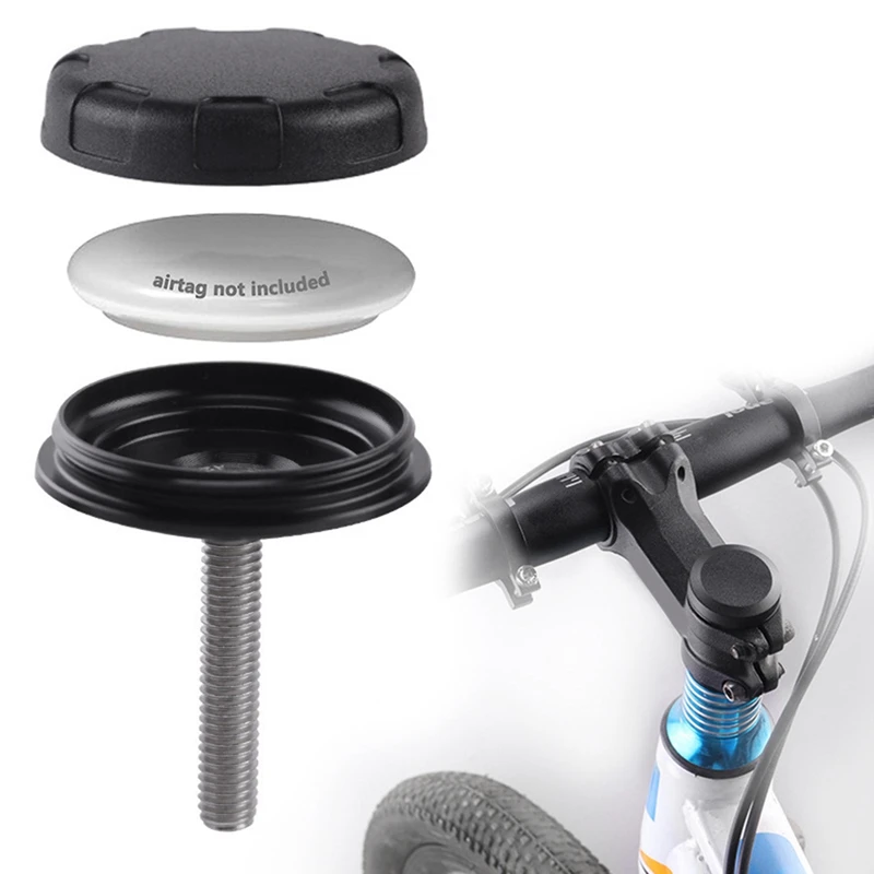 Protective Cover For Airtag Case Set Kit For Bicycle Tracker Locator Set Kit Bike Mountain Road Bike Alarm Style B