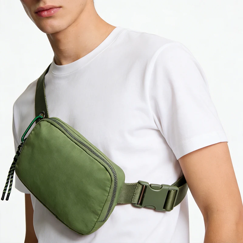 

Oxford Cloth Chest Bag For Men Women Fashion Leopard Print Waist Bag Portable Outdoor Sports Bag Casual Lightweight Phone Bags