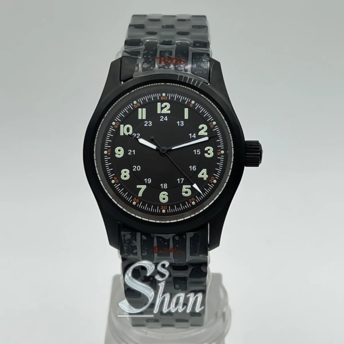 36 mm / 39 mm mechanisch horloge Pilot luxe heren automatisch horloge saffierglas 100 meter waterbestendig lichtgevend horloge