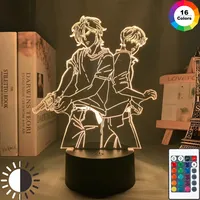 Banana Fish Led Night Light Anime for Bedroom Decor Child Kids Birthday Gift Manga Gadget Dropshipping Banana Fish Lamp