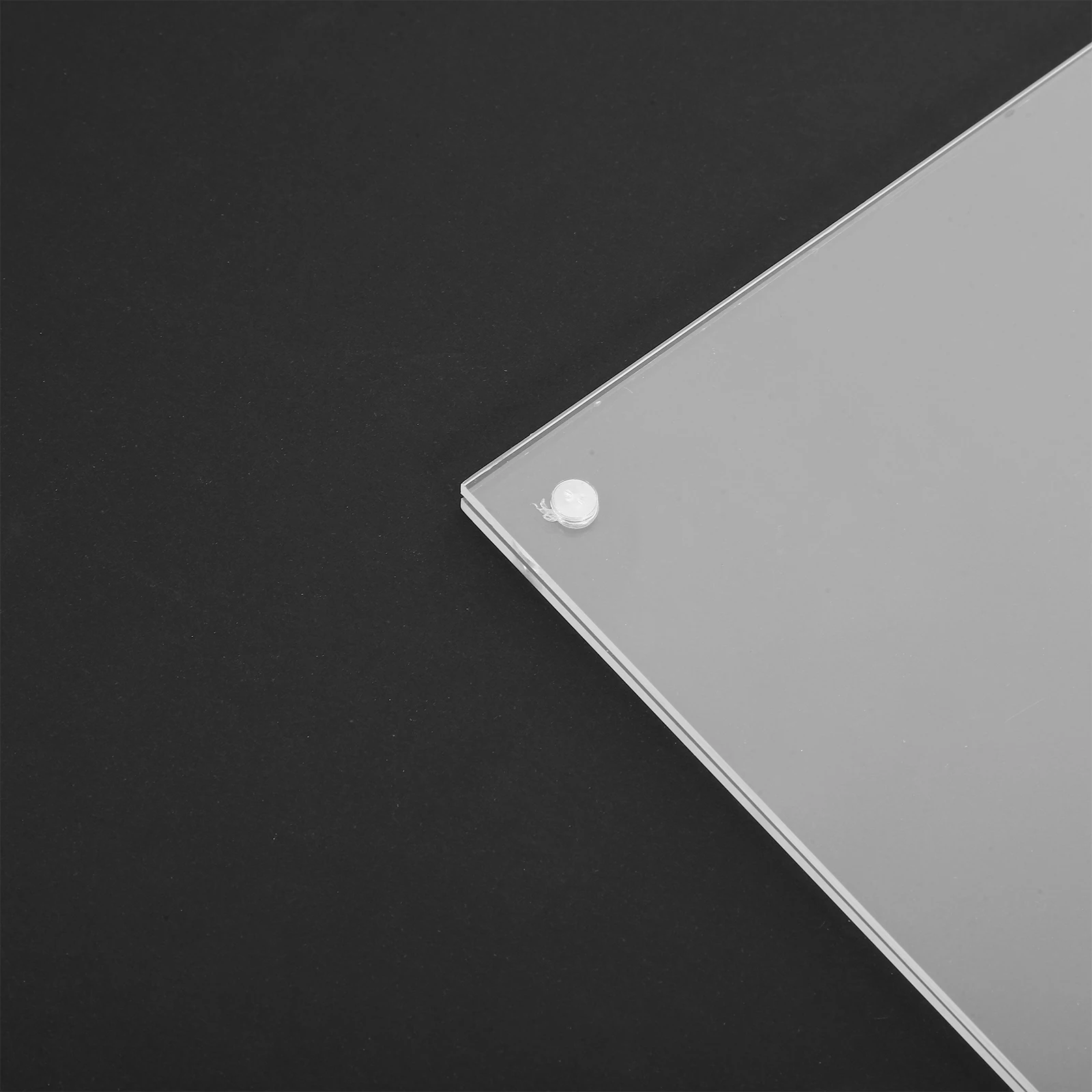 Acrylic Table Transparent Display Acrylic Sign Holder Holder A4 Vertical Sheets Menu Advertising Magnetic Stable