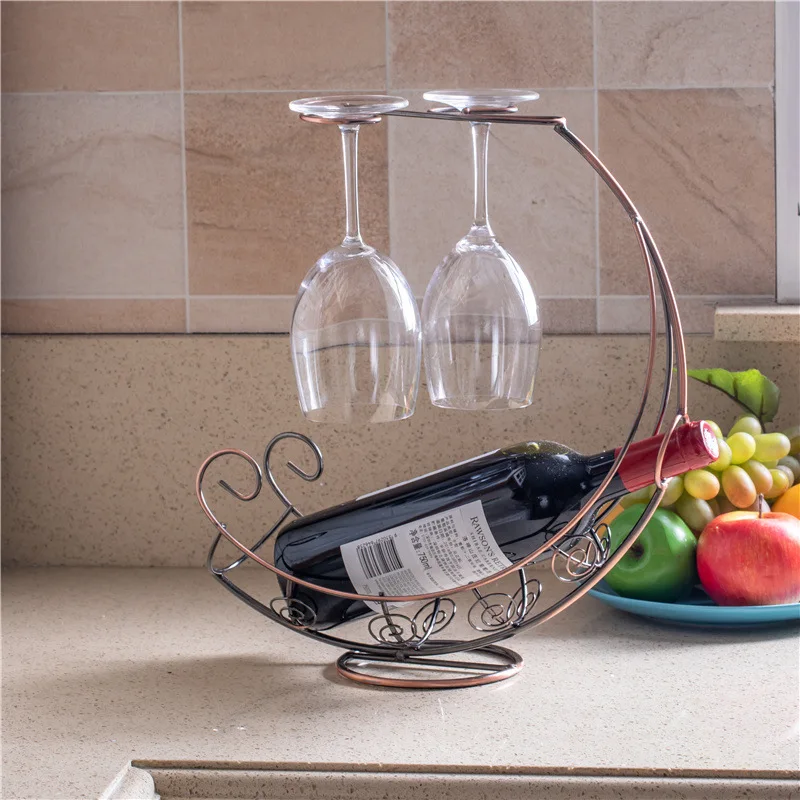 

Скандинавский креативный винтажный высокий стеклянный держатель для бокалов в форме пиратского корабля, подвесной держатель для бокалов для красного вина в европейском стиле, декор для бара, перевернутый подсвечник-стакан