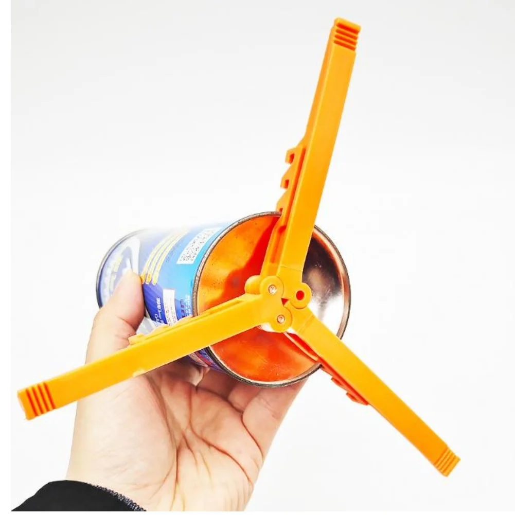 Portable Gas Canister Tripod Stand for Outdoor Use with Camping Stoves Heaters and Lanterns Compact Folded Size for Travel
