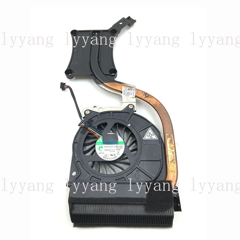 f  For Dell E6430 radiator set heat sink integrated cooler fan 00XDK0 0XDK0