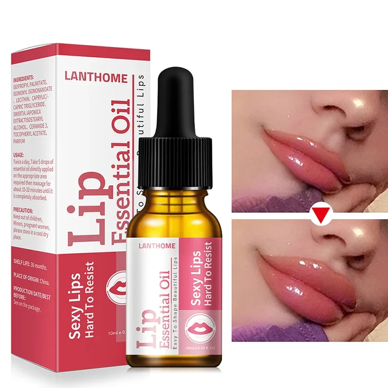 Moisturizing Lip Balm Lip Care Essential Oil Increase Lip Elasticity Reduce Fine Lines Lips Makeup Moisturizer Long Lasting