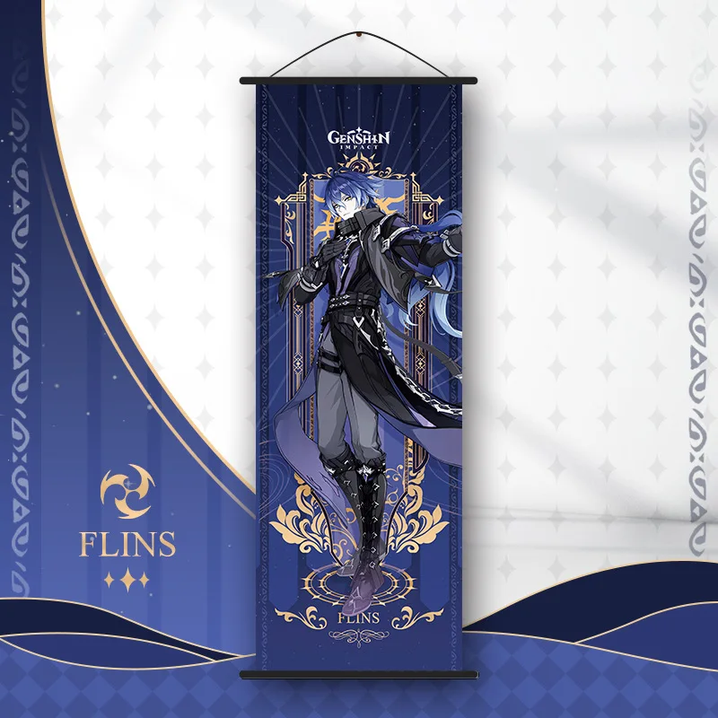 Fashion Game Figures Poster Hangin Scroll Nefer Sandrone Lauma Kyryll Chudomirovich Flins Columbina birthday gift