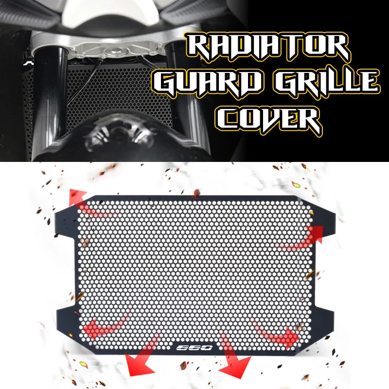 Für Daytona 660 2024-2025 Für Tiger Sport 660 Motorrad Kühler Schutz Grille Abdeckung Schutz Schutz Grill