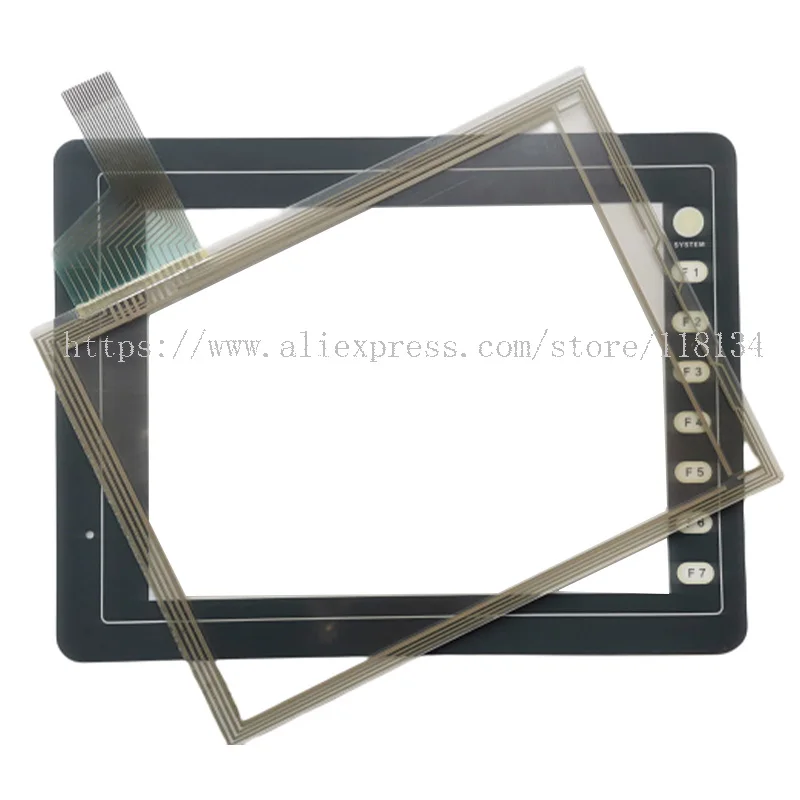 

Touch Screen Digitizer for Hakko Fuji Monitouch V808CH V808iCH V808SD V808iSD V808CD V808iCD Touch Panel Glass + Protective Film