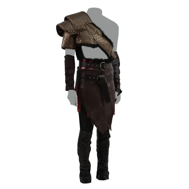 ML59 Высокое качество игры God of War Кратос Косплей Костюм Хэллоуин Мужской боевой комплект Косплей Кратос для взрослых Карнавальная вечеринка Стоимость и ZG