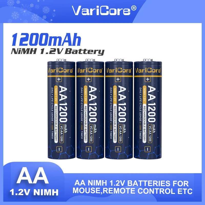 1.2V Aa 1200Mah Ni-…