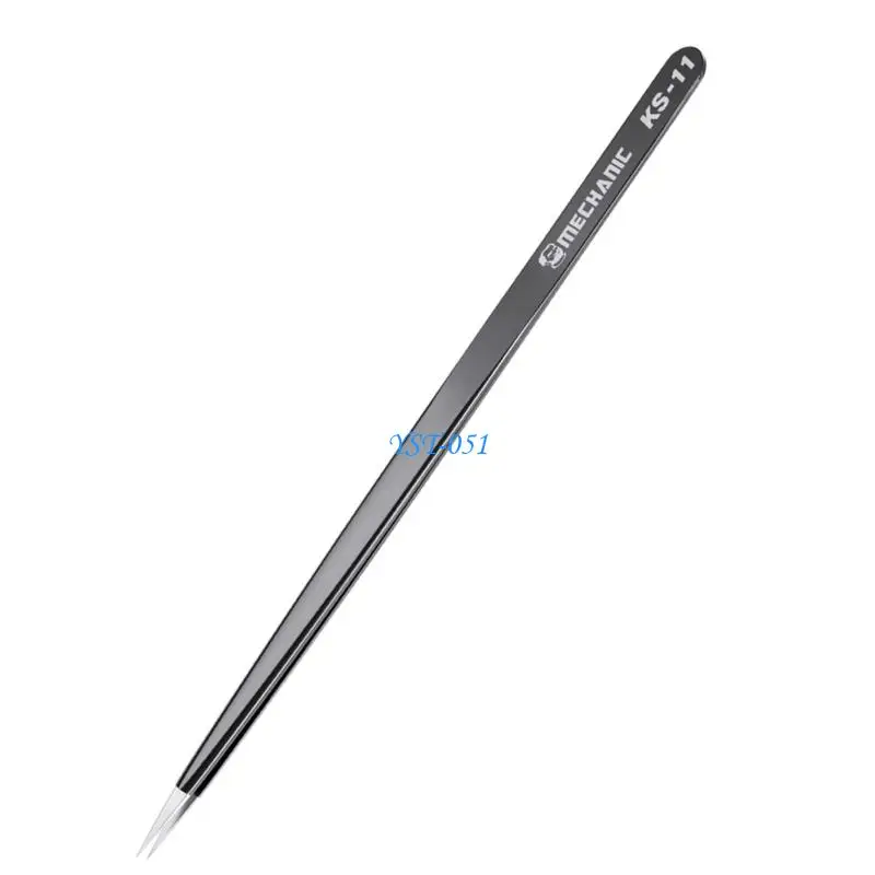 E15A Fine Pointed Tweezer Professional Stainless Steel Tweezer 0.008mm Fine Tip