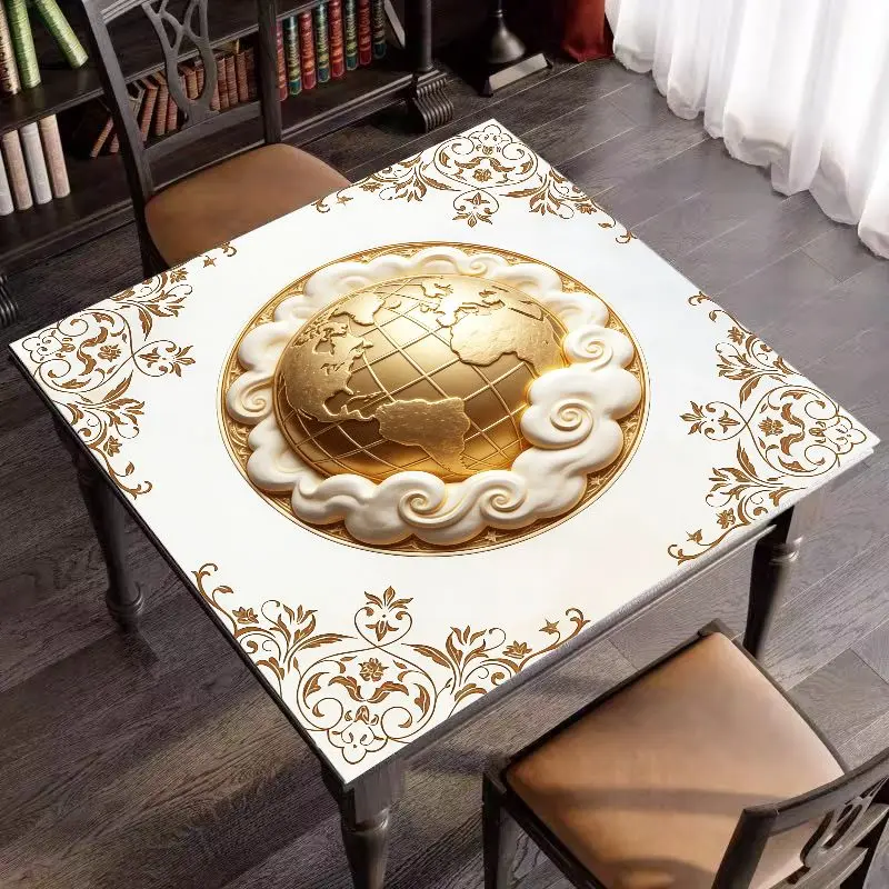 VIKAMA Astrology Altar Cloth Zodiac Tree of Life Table Mat for Tarot Crystal Grid
