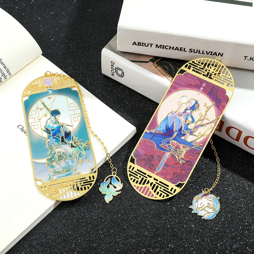 

Metal Cartoon Anime Harakami Bookmark Anime Lover's Gift Student Study Stationery Party Decoration Party Gift