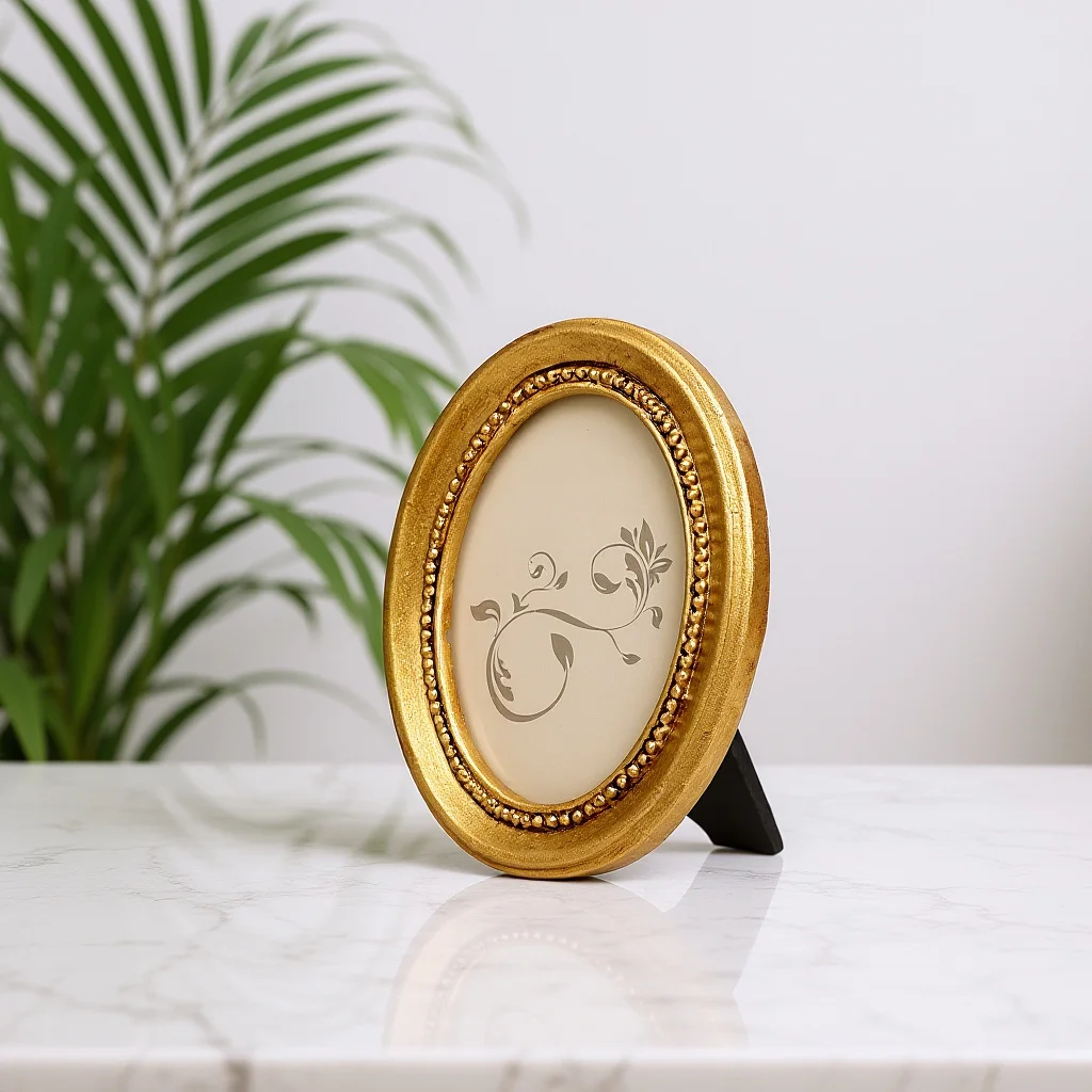 

Picture Frame Vintage Style Resin Frame for Photos Wall Or Tabletop Use Retro Decor for Living Room Bedroom