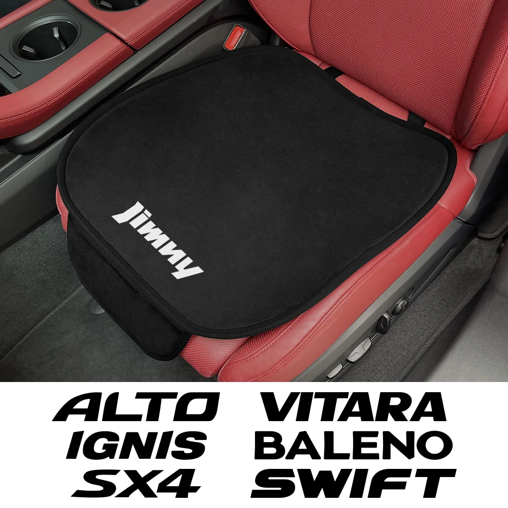 Car Seat Cushion Cover Pad For Suzuki Jimny Swift Grand Vitara Ignis Alto Baleno SX4 Samurai S-Cross Celerio Ertiga Ciaz Equator