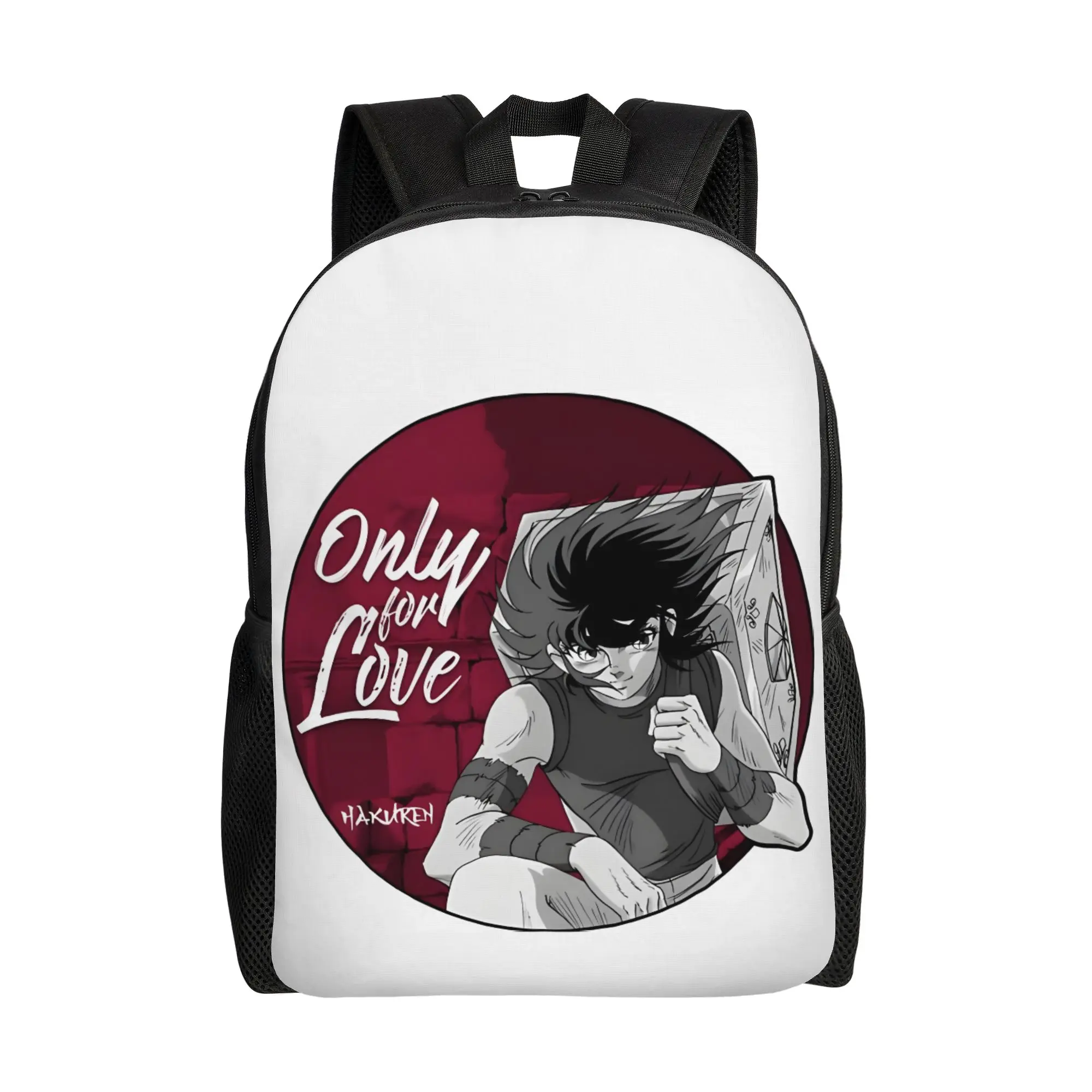 Mochila Bandai Saint Seiya ONLY FOR LOVE, Bolsa Ita, Mochila Casual de Viaje, Resistente, con Correa para el Hombro