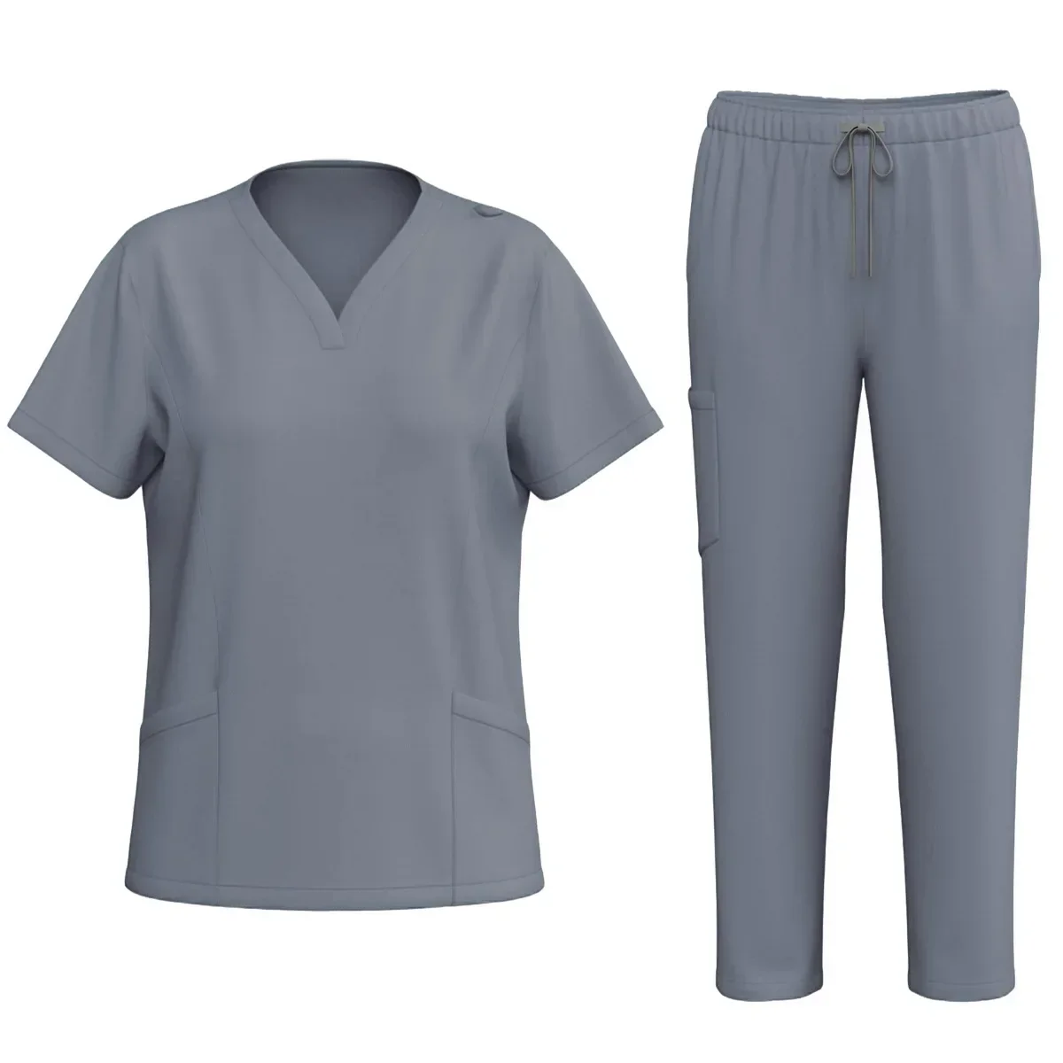 Uniforme de enfermeira escova uniforme de mão conjunto de uniforme de trabalho hospitalar