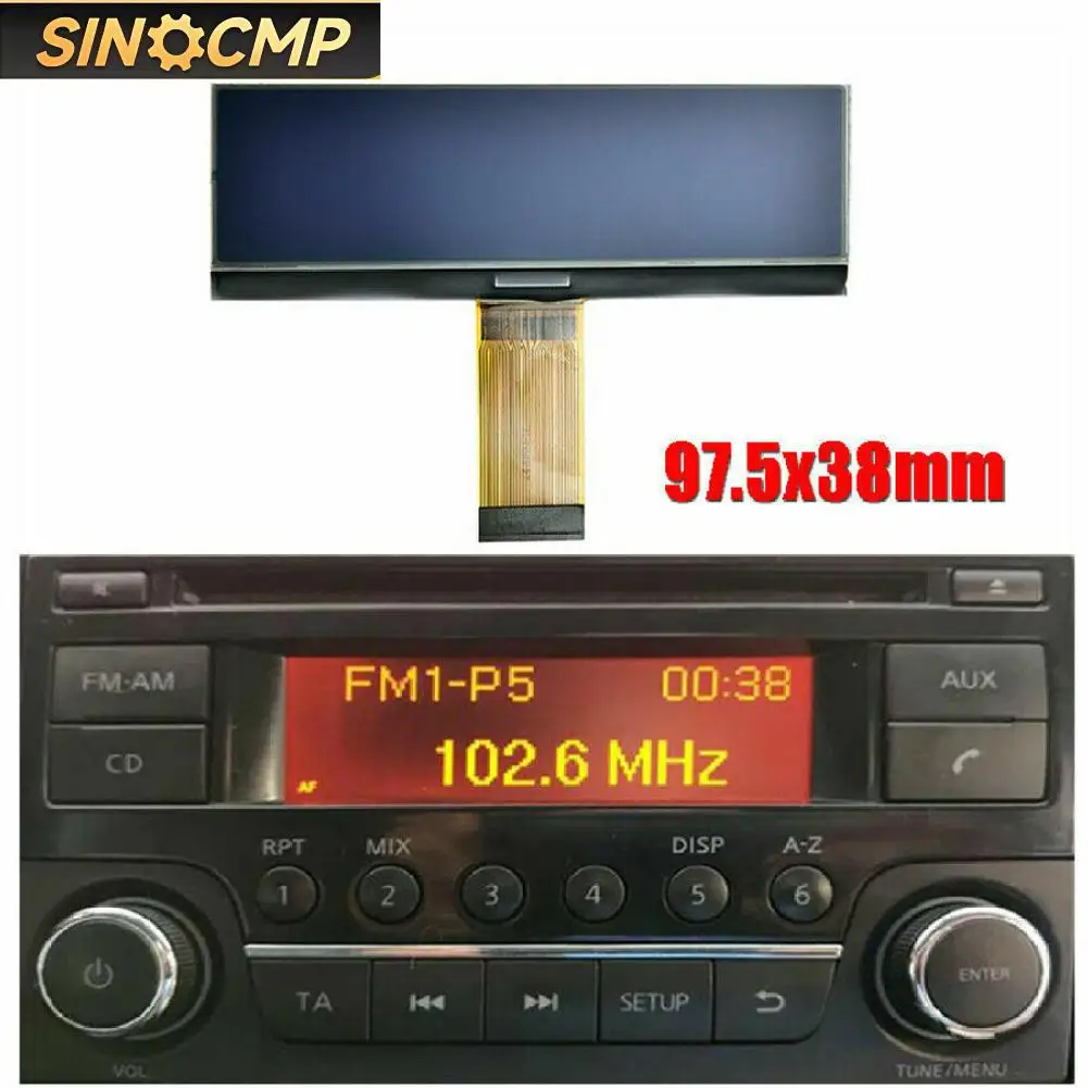 

LCD Touch-Screen Navigation For Nissan X-Trail Qashqai Note Navara Juke Frontier Dualis For Suzuki Equator Interior Parts 1Pc