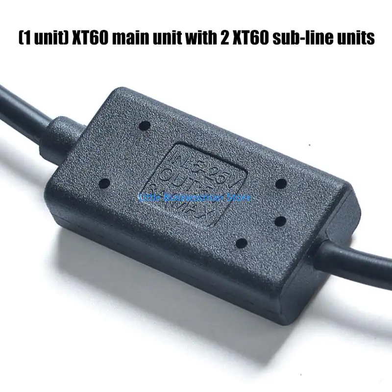 60 Y Splitter Cable for Parallel Remote Battery Power Routing Electronics Setup M76A