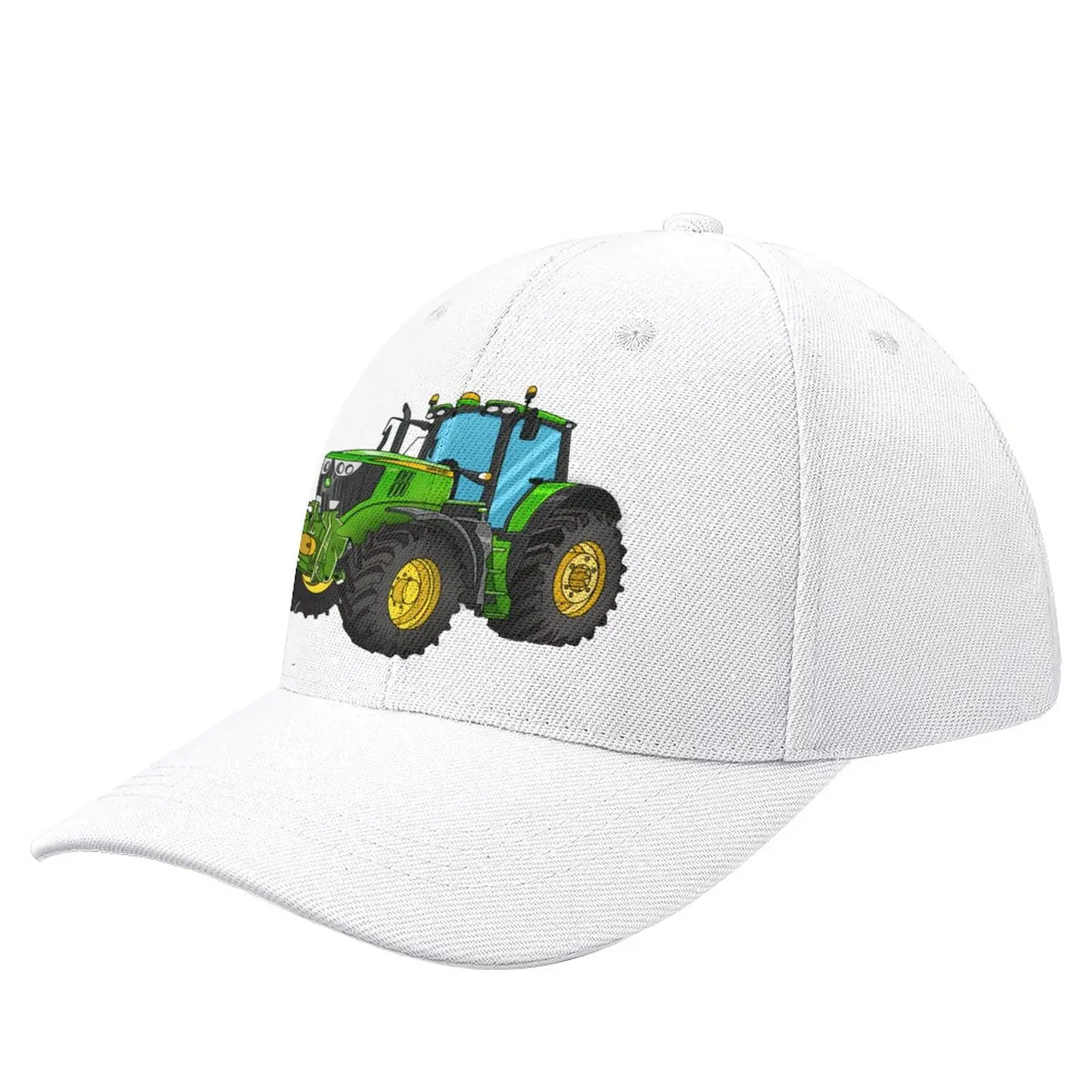 

Tractor Green Tractor Drawing Baseball Cap fashionable Golf Cap Mens Cap Women'S