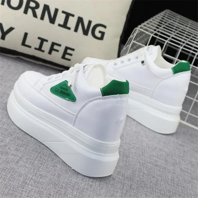 Height Increasing Insole Women's All-Match Platform Muffin Small White Shoes Net Red Man Height Increasing Skinny Non-Slip shoes