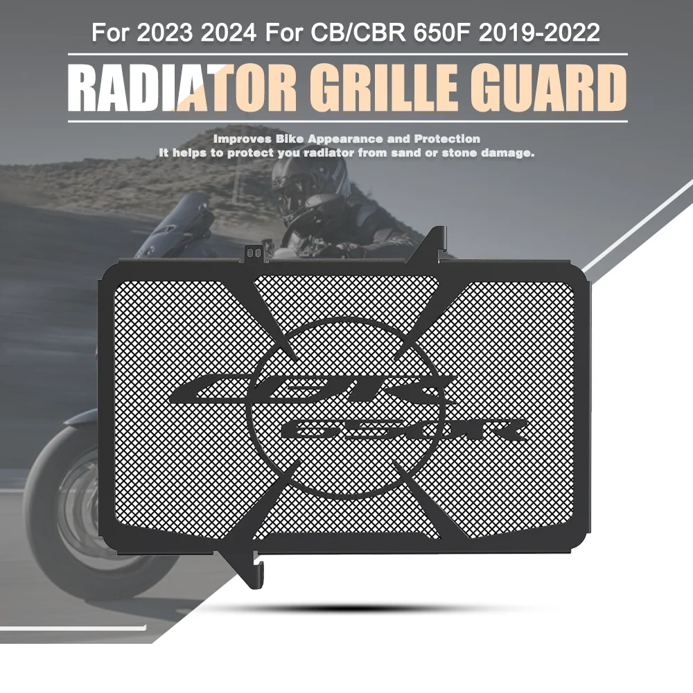 

Radiator Guard Grille Protector Cover Cooler Grill Protective Motorcycle Accessories For Honda CBR650R 2019-2021 2022 2023 2024