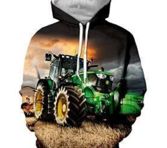 New 3D Printing School Bus Tractor Fashion Men Women Tracksuits Crewneck  Hoodies Plus Size S-7XL Harajuku Four Seasons Casual