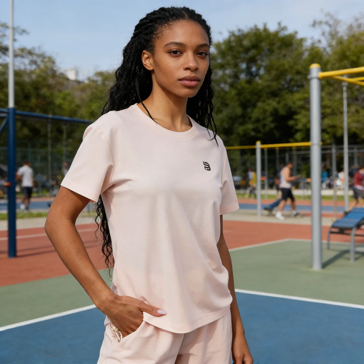 

Baasploa Women Sport T-Shirt Fashion Tee for Women High Quality Comfort Breathable Quick Drying Female Clothing Train