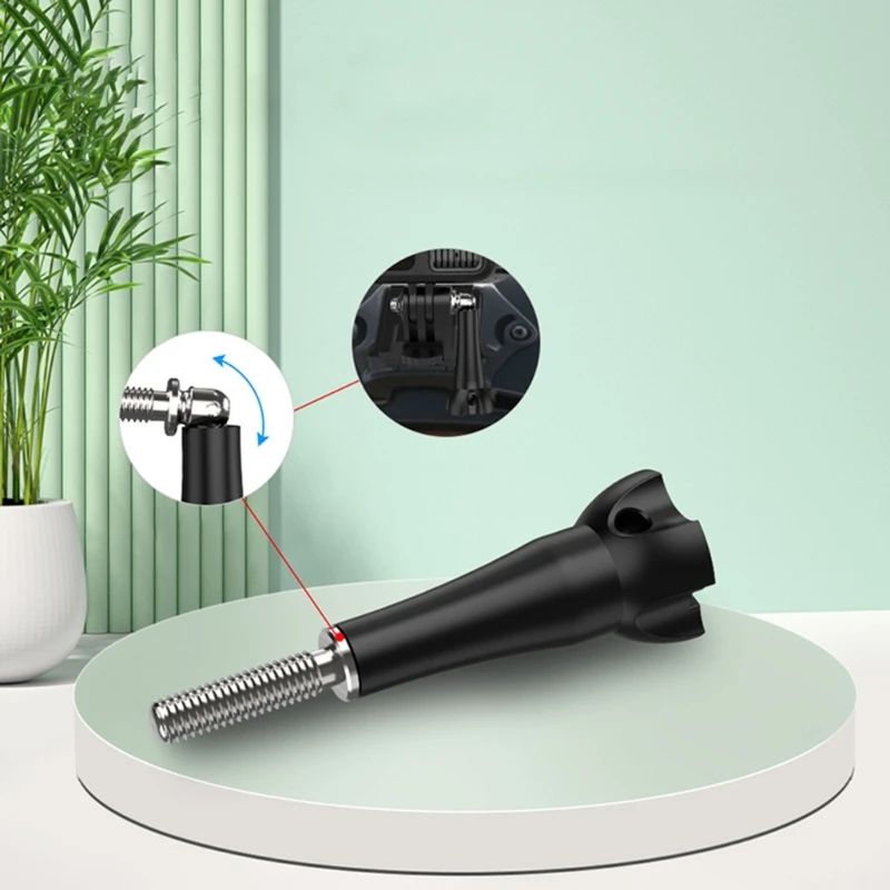 R1WD Portable Hand Twist M5x9 Fastening Screw Camera Stabilizer Foldable Design