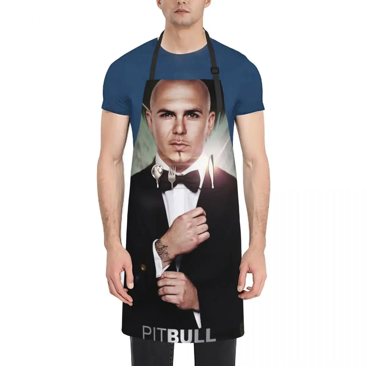 

Pitbull Mr.Worldwide Apron Manicurists christmas kitchen cloths Apron