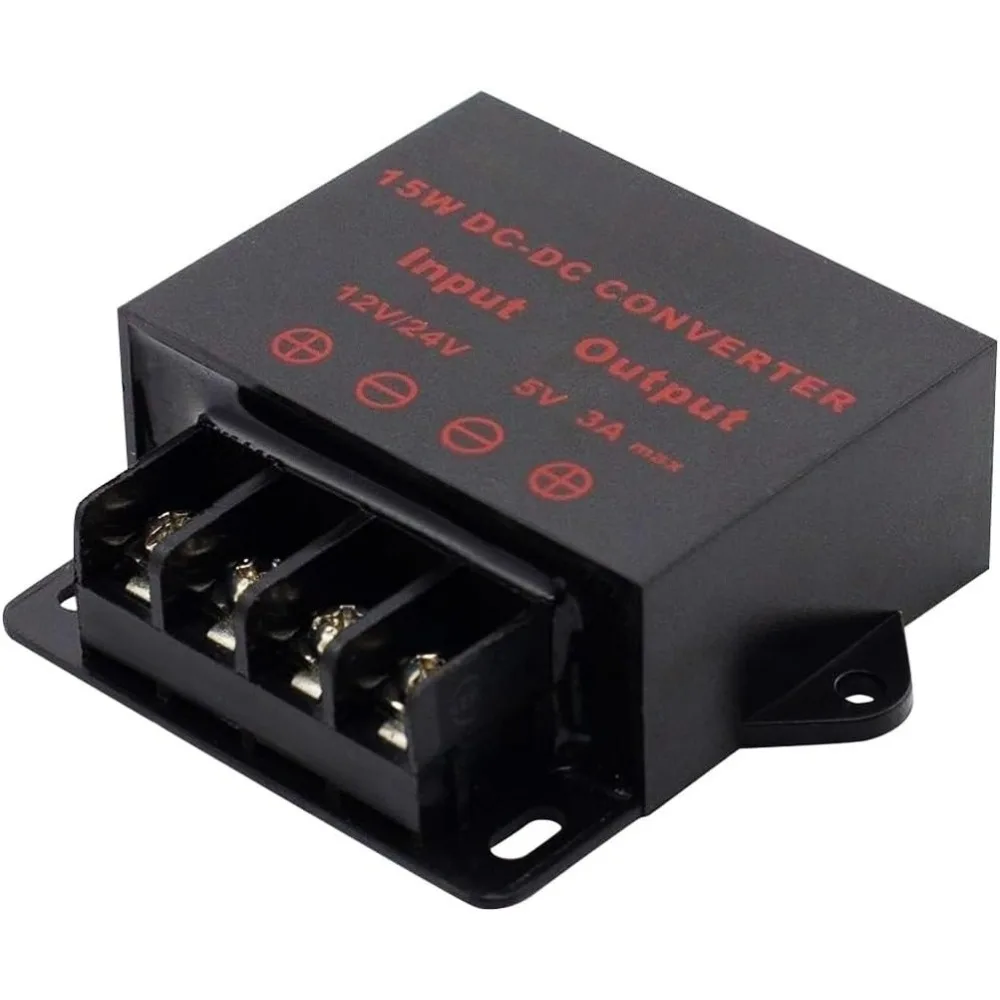 DC 12V 24V Step Down To 5V Converter 24V To 12V 5A 10A Regulator Regulated Power Supplies Transformer Converter For Car Truck RV