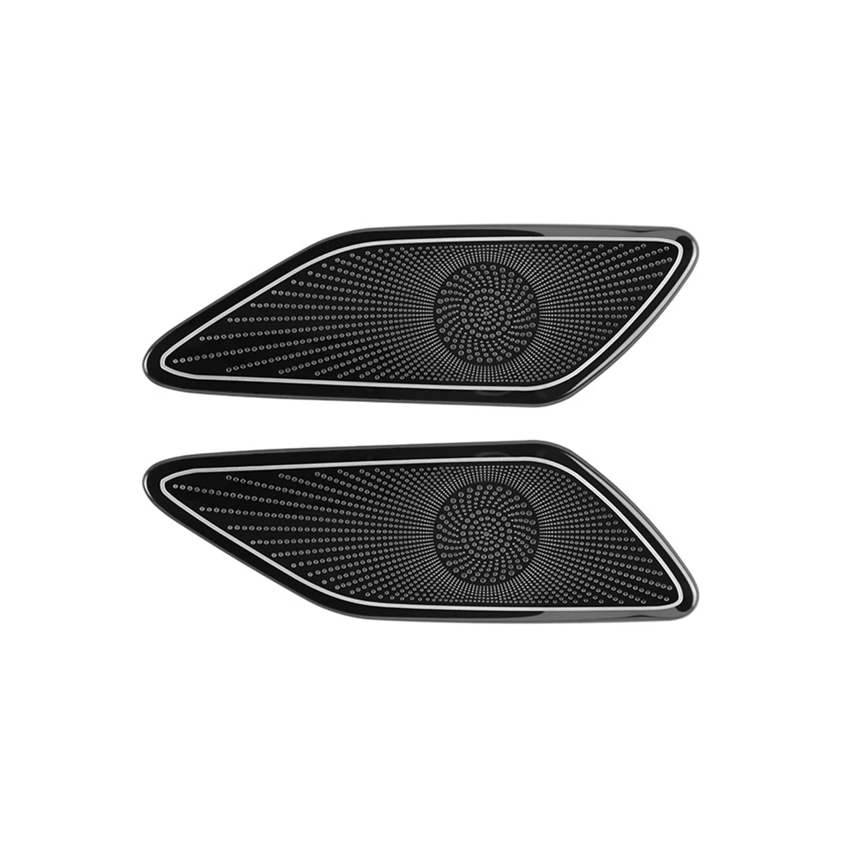 For Toyota Alphard 40 Series 2023+ Front a Pillar Triangle Audio Stereo Speaker Trim Cover Car Accessories