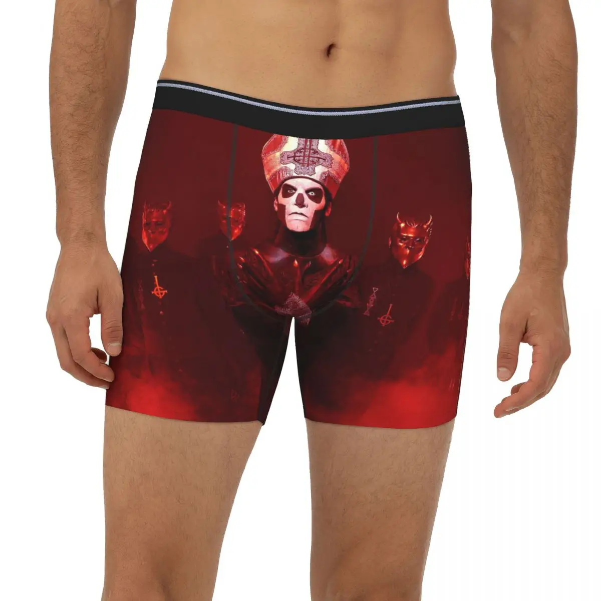 

Heavy Metal Underpants Breathbale Panties Male Underwear Boxer Briefs extended underwear